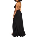 Vestido halter Crisscross