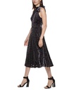 Vestido de terciopelo con lunares