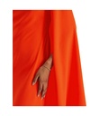 Vestido de georgette tipo capa