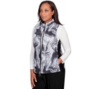 Chaleco reversible de piel vegana 