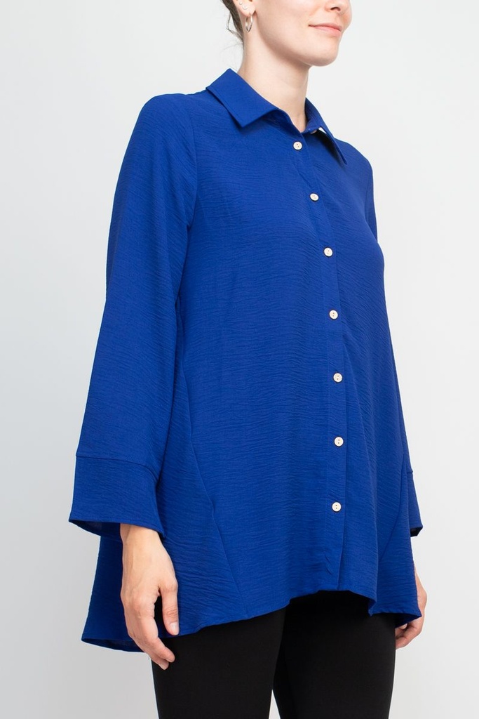 Blusa camisera tipo túnica
