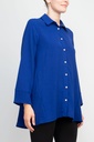 Blusa camisera tipo túnica
