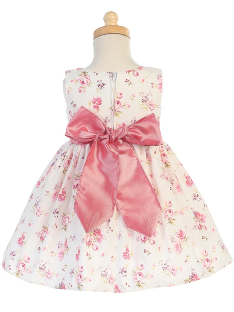 Vestido estampado de flores