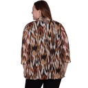 Blusa de malla dos en uno con collar