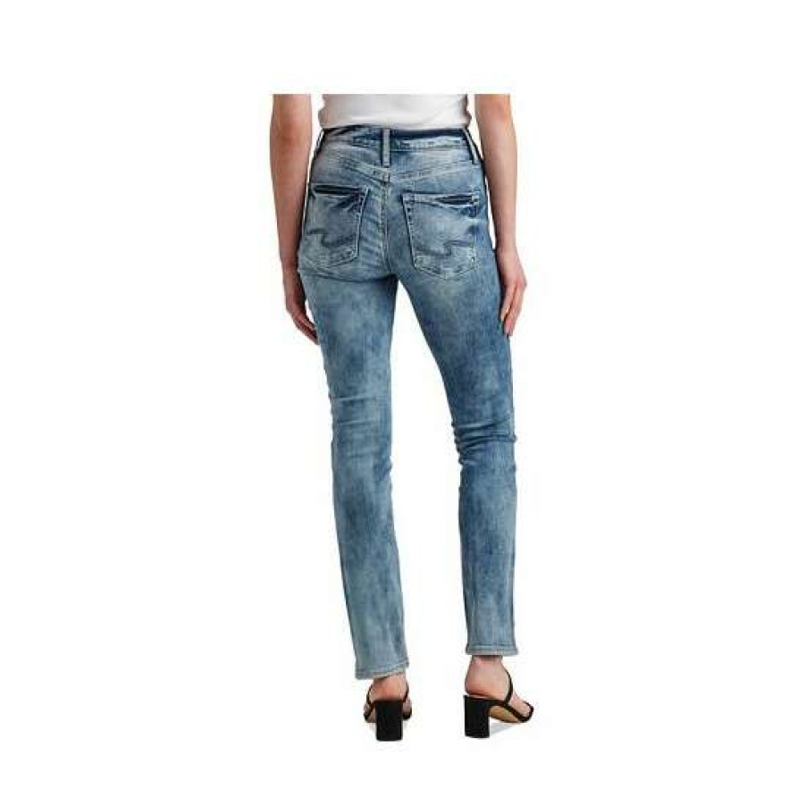 Jeans rectos de tiro alto - Avery