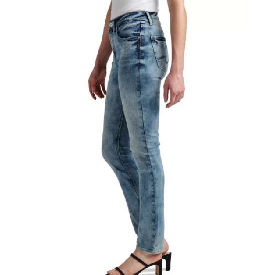 Jeans rectos de tiro alto - Avery