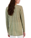 Blusa tipo túnica desgastada