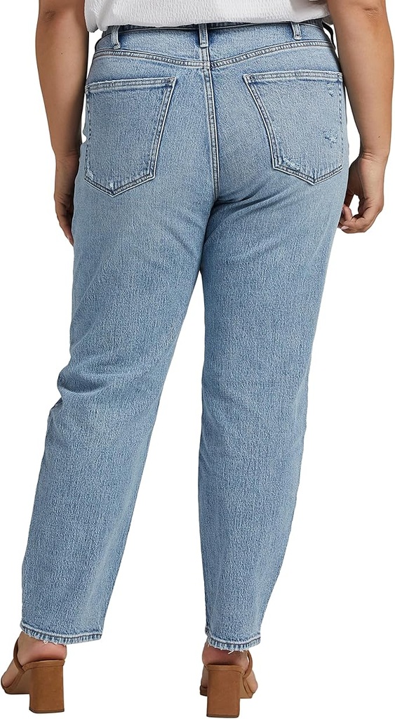 Jeans rectos de tiro alto -Desirable