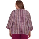 Chaqueta texturizada con flecos