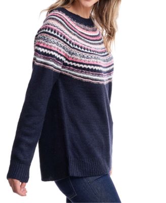 Suéter tejido Fair Isle