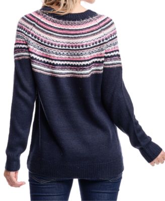 Suéter tejido Fair Isle