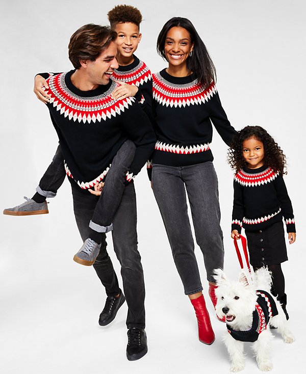 Suéter Fair Isle para perros