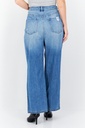 Jeans de tiro alto de pierna recta