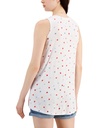 Camiseta cuello en v sin mangas