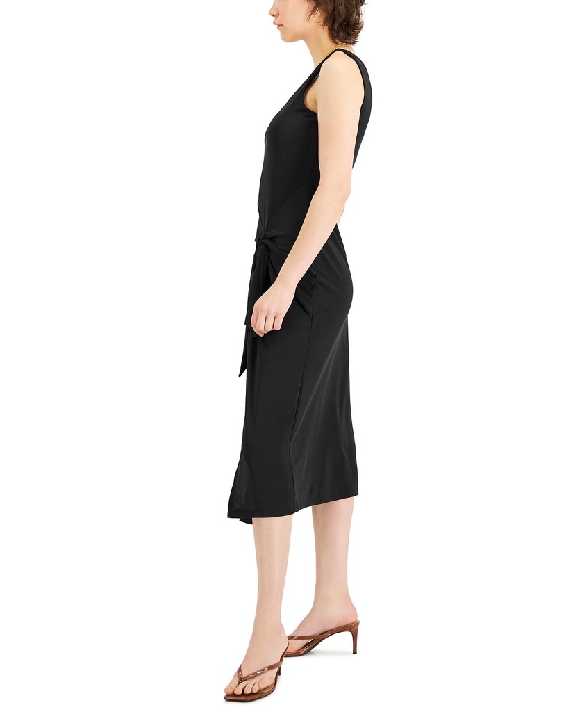 Vestido sin mangas escote redondo