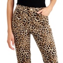 Pantalón de terciopelo animal print