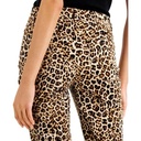 Pantalón de terciopelo animal print