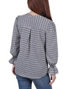 Blusa con mangas y estampado Justin