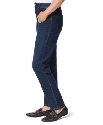 Jeans de tiro alto y pierna recta