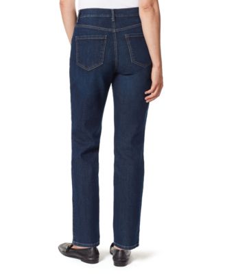 Jeans de tiro alto y pierna recta