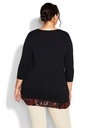 Blusa tipo túnica con estampado Alex