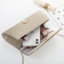 Bolso de mano con cierre oculto