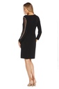 Vestido con diamantes y transparecias