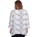 BLusa con tejido geométrico