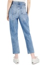 Jeans mom de tiro alto