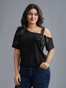 Blusa de un hombro descubierto