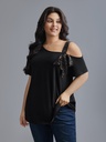 Blusa de un hombro descubierto
