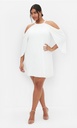 Vestido Karlee con cuello halter