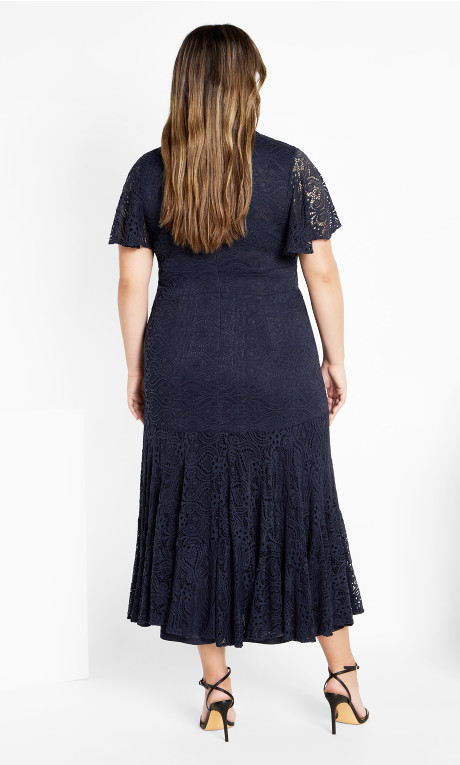 Vestido asimétrico y brillante Paloma