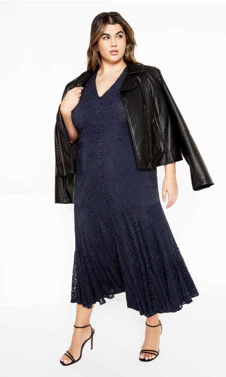 Vestido asimétrico y brillante Paloma