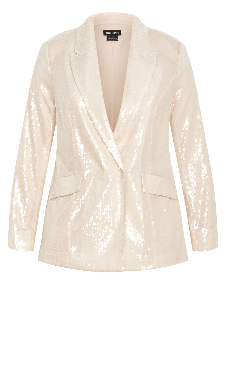 Chaqueta de lentejuelas Equinox Pearl