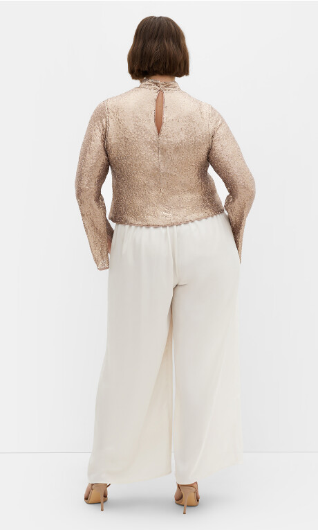 Blusa con mangas abullonadas Linny