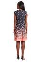 Vestido fit and flare Connie