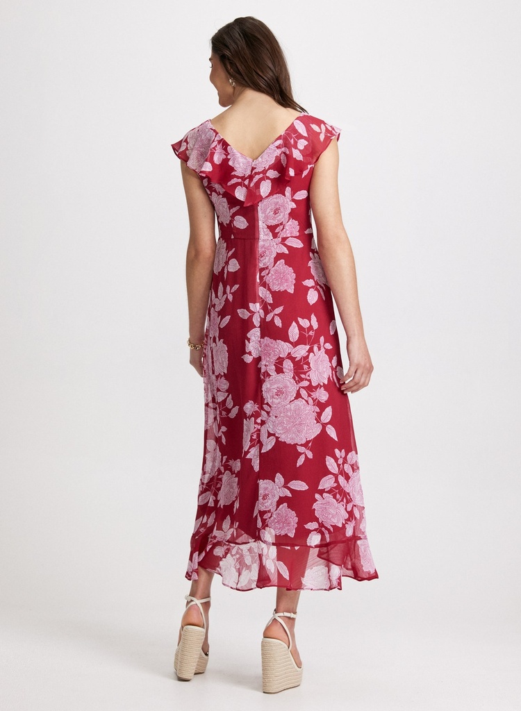 Vestido maxi floral Alessandra