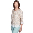 Blusa bordada con flores bohemias