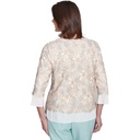 Blusa bordada con flores bohemias
