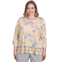 Blusa bordada con flores bohemias