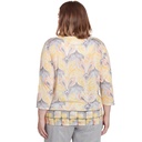 Blusa con medallón geométrico