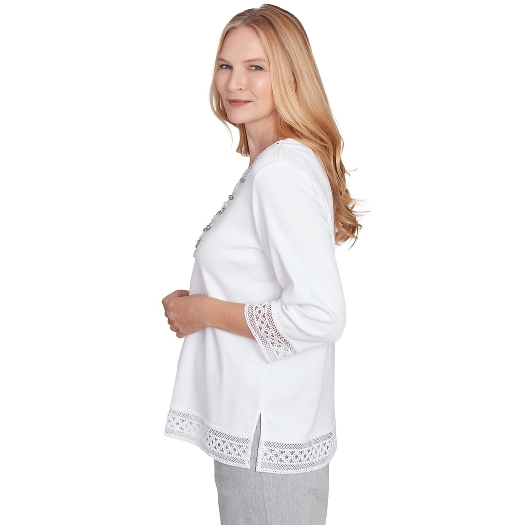 Blusa bordada con flores bohemias