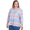 Blusa bordada con flores bohemias