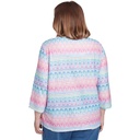 Blusa con bordado floral