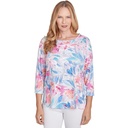 Blusa bordada con flores bohemias