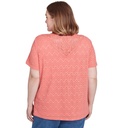 Blusa con bordado floral