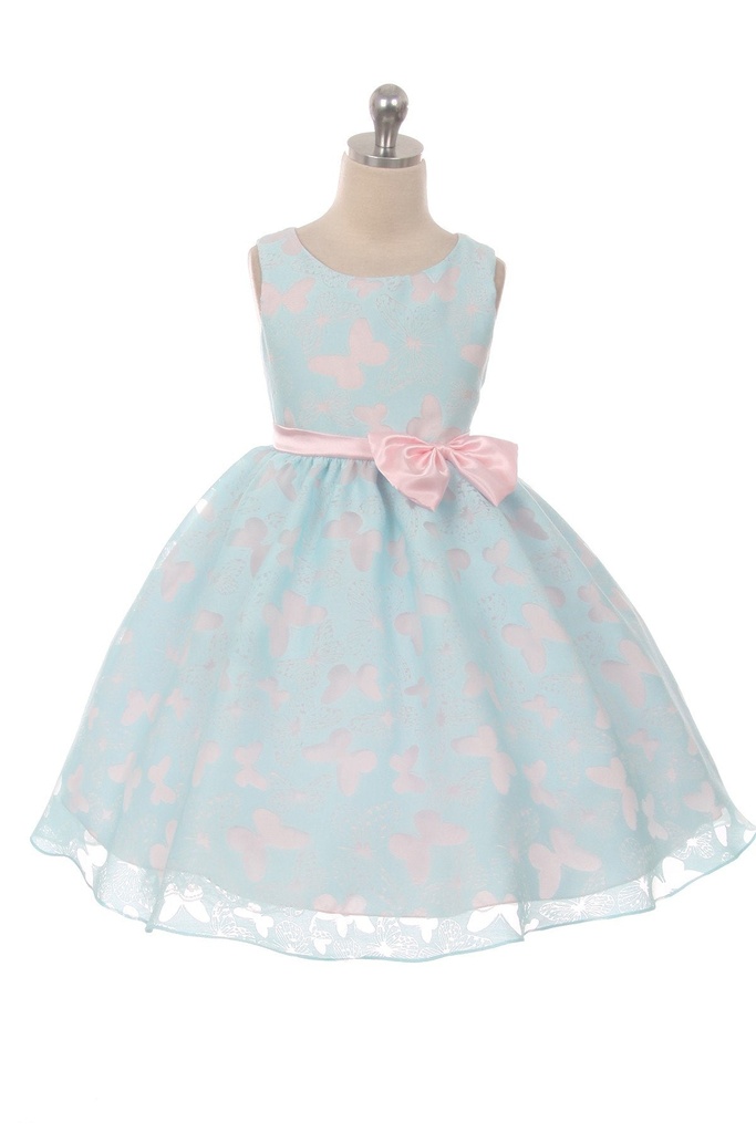 Vestido de satén plisado con cinturón