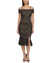 Vestido formal con capa asimetrica