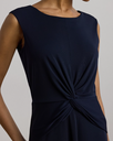 Vestido de jersey con twist al frente